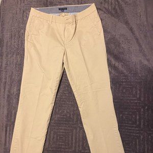 Tommy Hilfiger Traditional Straight Leg Khakis 10